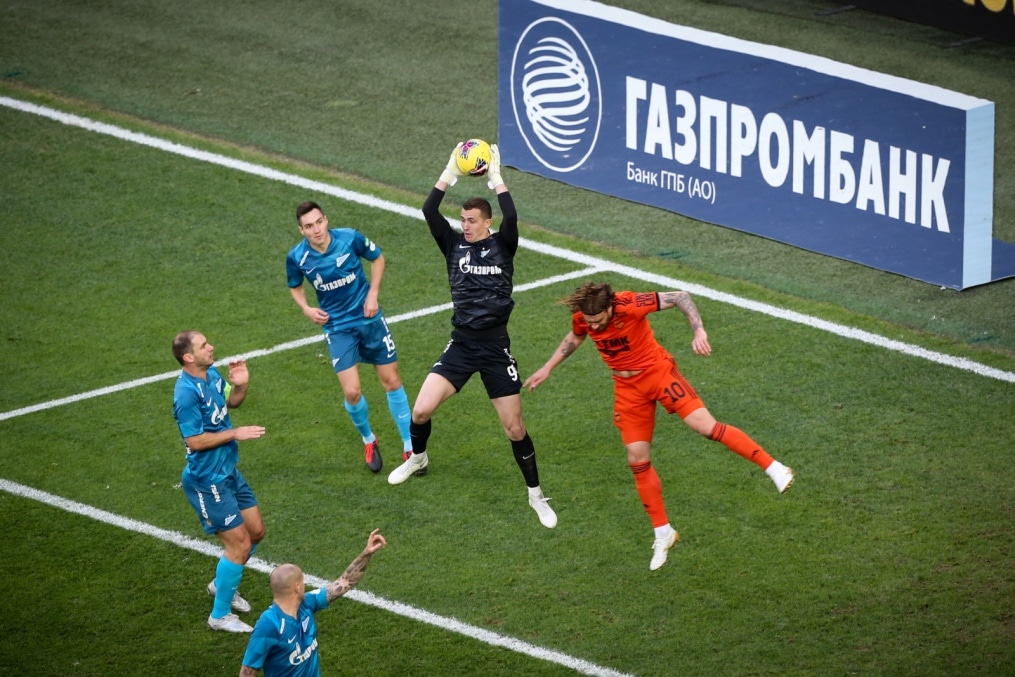 ТИНЬКОФФ Российская Премьер-Лига 2019/20, 22-й тур, «Зенит» — «Урал»