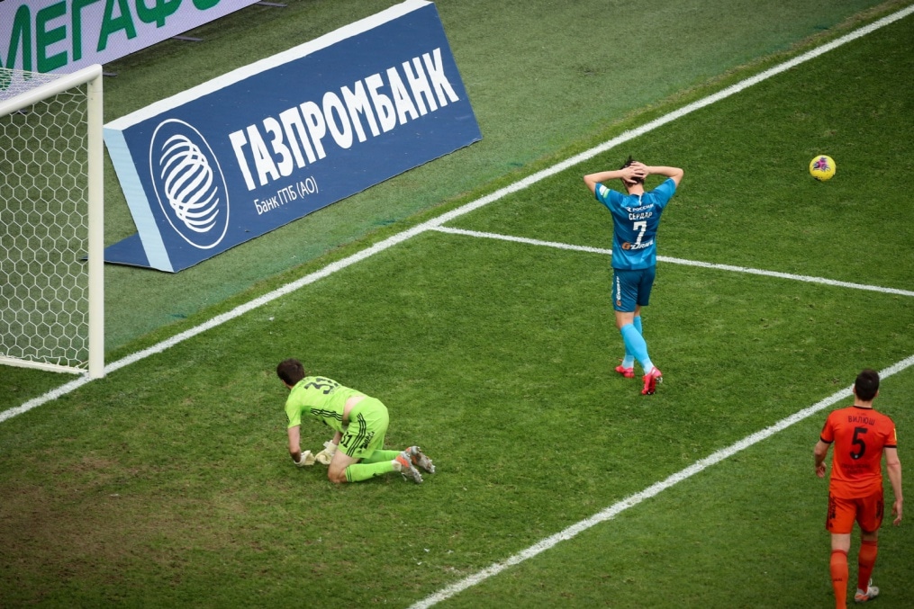 ТИНЬКОФФ Российская Премьер-Лига 2019/20, 22-й тур, «Зенит» — «Урал»