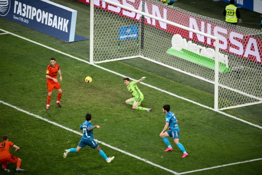 ТИНЬКОФФ Российская Премьер-Лига 2019/20, 22-й тур, «Зенит» — «Урал»