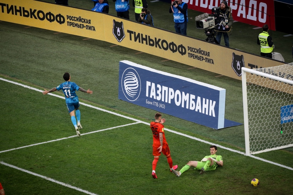 ТИНЬКОФФ Российская Премьер-Лига 2019/20, 22-й тур, «Зенит» — «Урал»