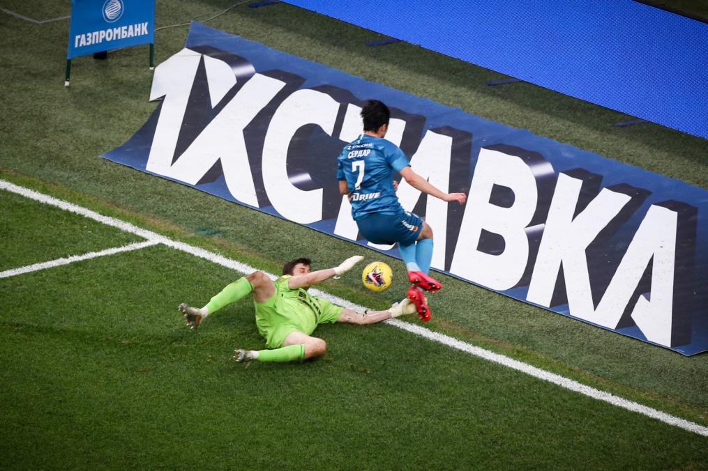 ТИНЬКОФФ Российская Премьер-Лига 2019/20, 22-й тур, «Зенит» — «Урал»