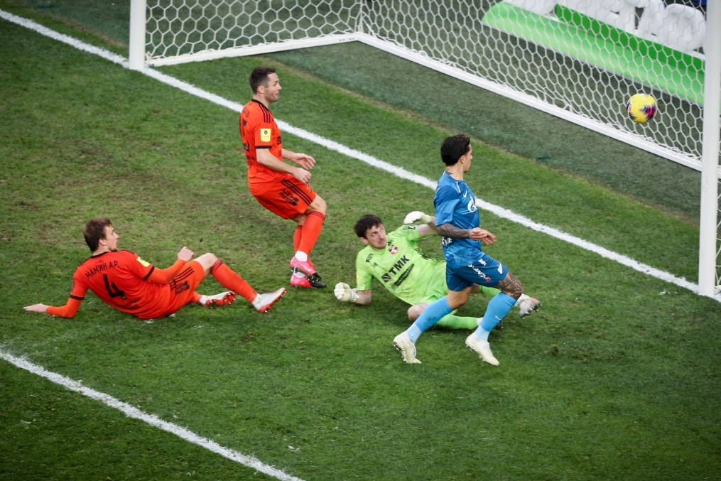 ТИНЬКОФФ Российская Премьер-Лига 2019/20, 22-й тур, «Зенит» — «Урал»
