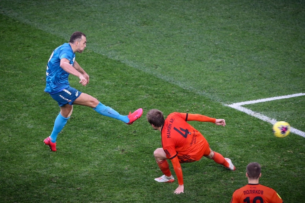 ТИНЬКОФФ Российская Премьер-Лига 2019/20, 22-й тур, «Зенит» — «Урал»