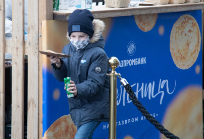 Фан-променад на матче «Зенит» — «Ахмат»
