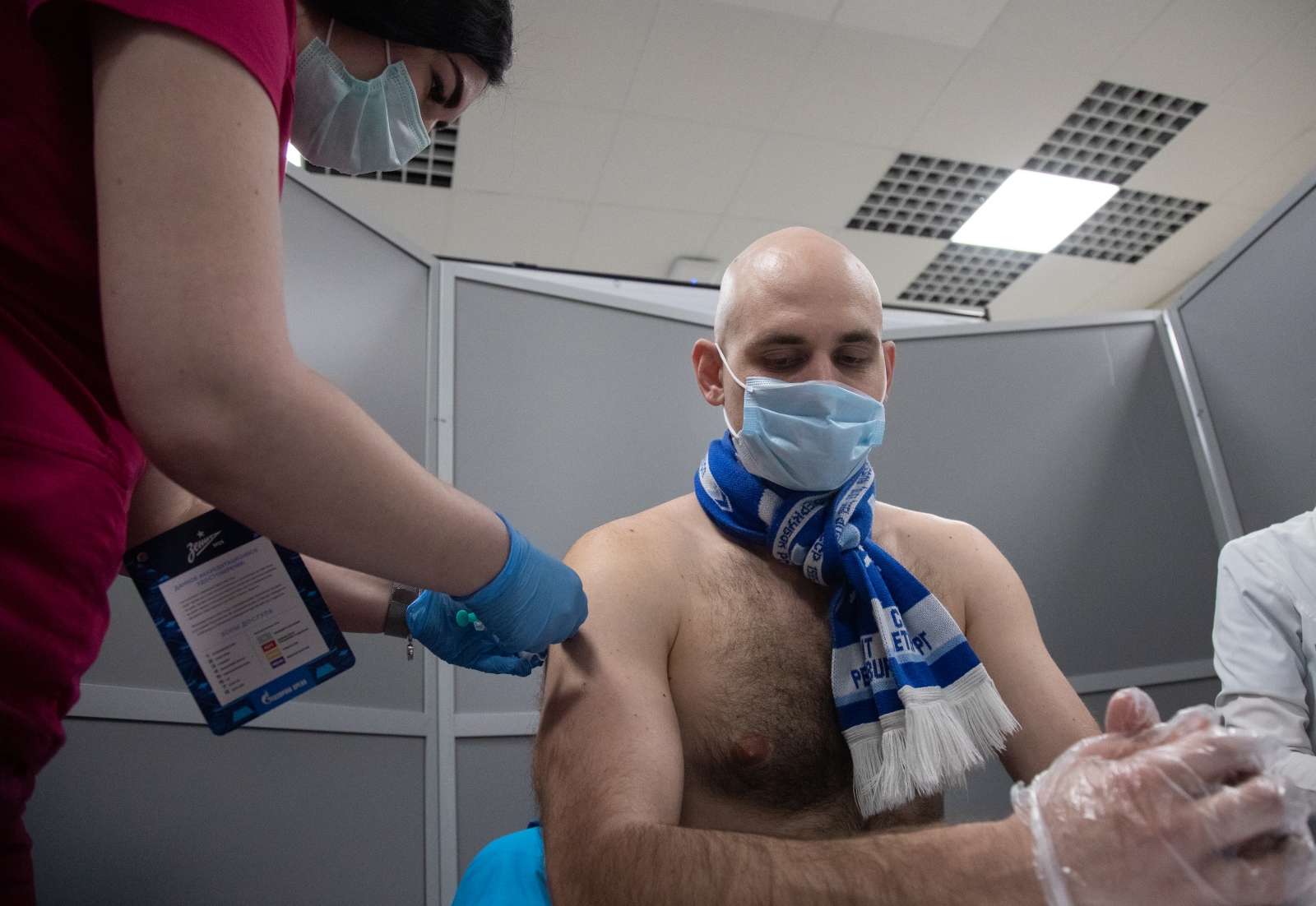 Фан-променад на матче «Зенит» — «Ахмат»