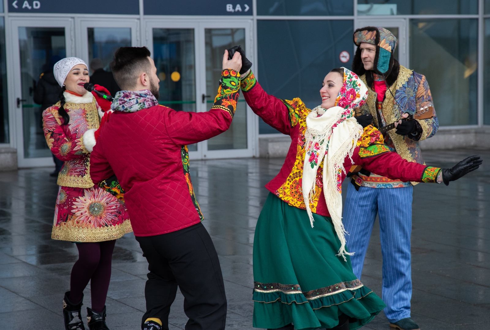 Фан-променад на матче «Зенит» — «Ахмат»