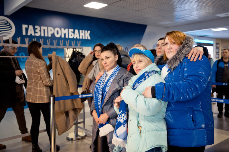 Фан-променад на матче «Зенит» — «Ахмат»