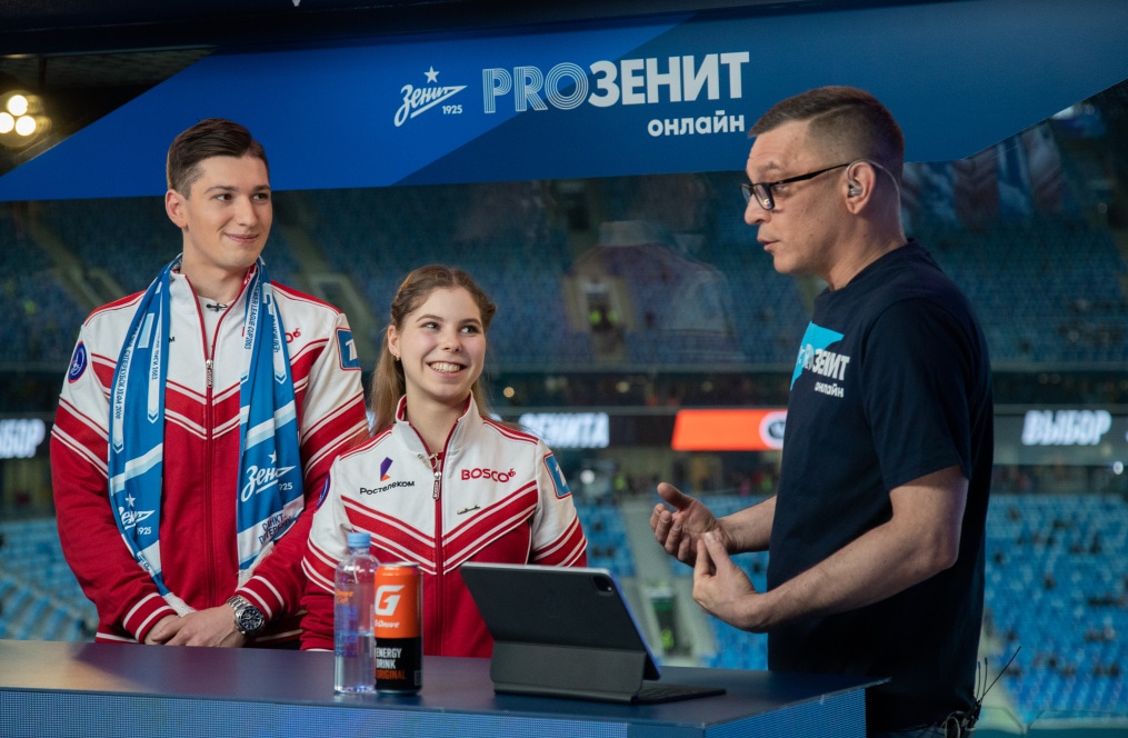 Эфир «PROЗенит онлайн» на матче «Зенит» — «Химки»