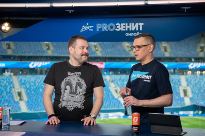 Эфир «PROЗенит онлайн» на матче «Зенит» — «Химки»