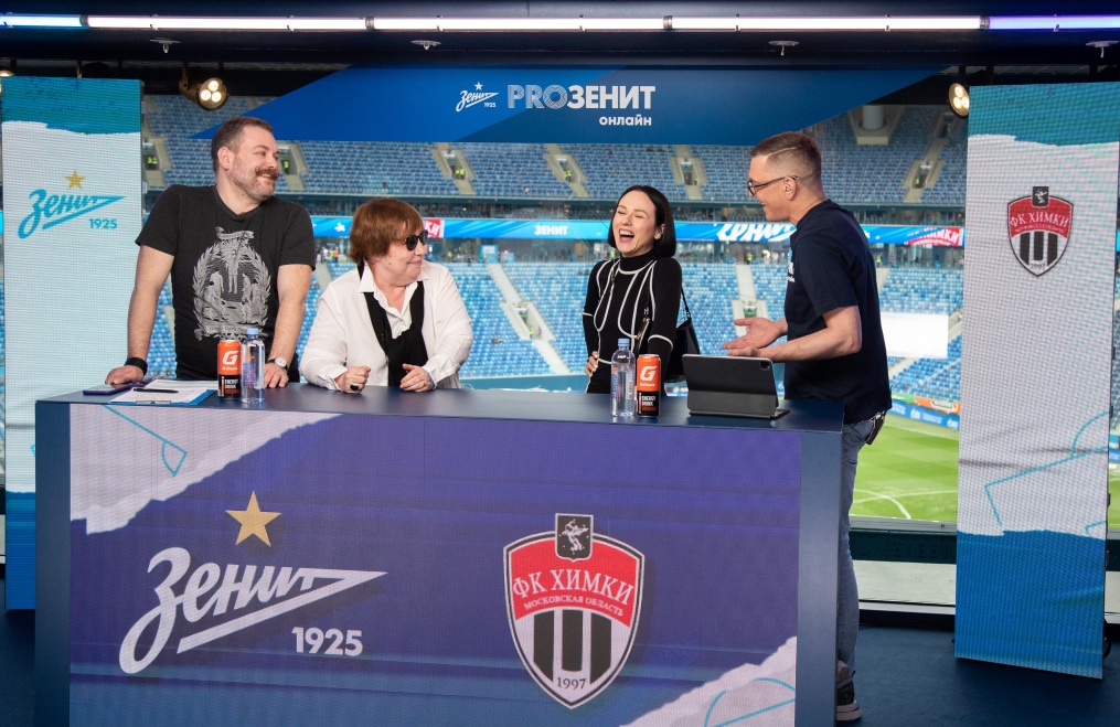 Эфир «PROЗенит онлайн» на матче «Зенит» — «Химки»