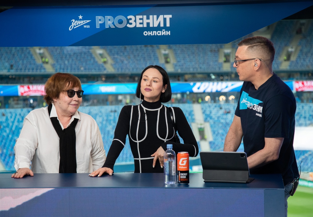 Эфир «PROЗенит онлайн» на матче «Зенит» — «Химки»