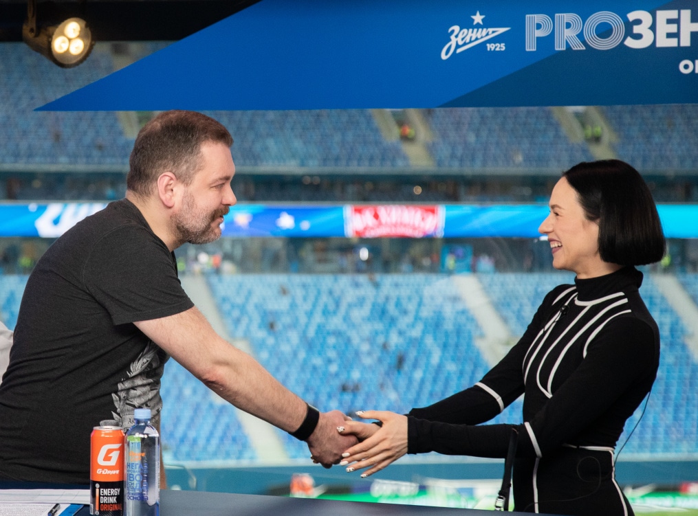 Эфир «PROЗенит онлайн» на матче «Зенит» — «Химки»
