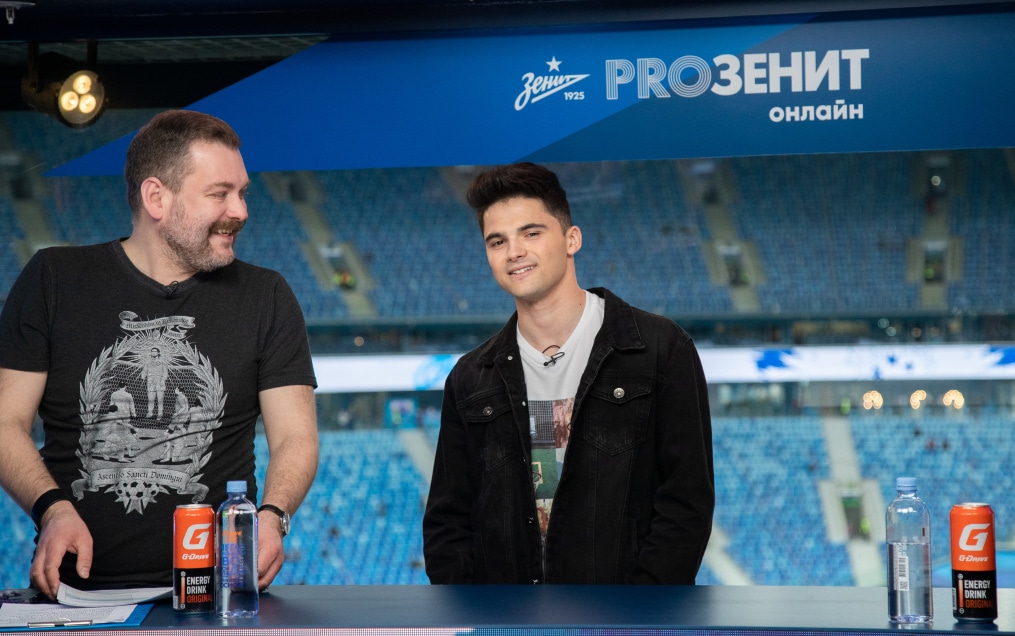 Эфир «PROЗенит онлайн» на матче «Зенит» — «Химки»