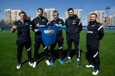Поздравление команды «Зенит» U-17 с победой в ЮФЛ-2