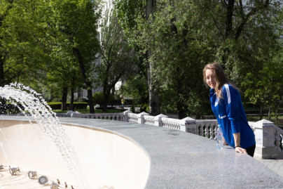 Прогулка женской команды перед матчем «Ростов» — «Зенит»