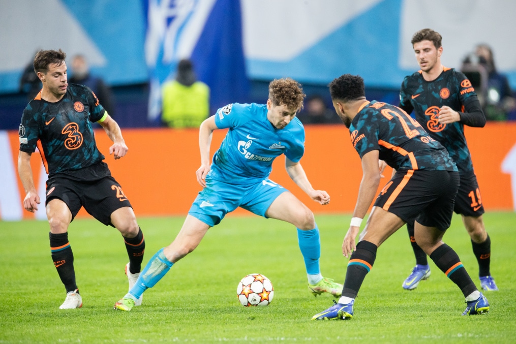 Лига Чемпионов УЕФА 2021/22, «Зенит» — «Челси»