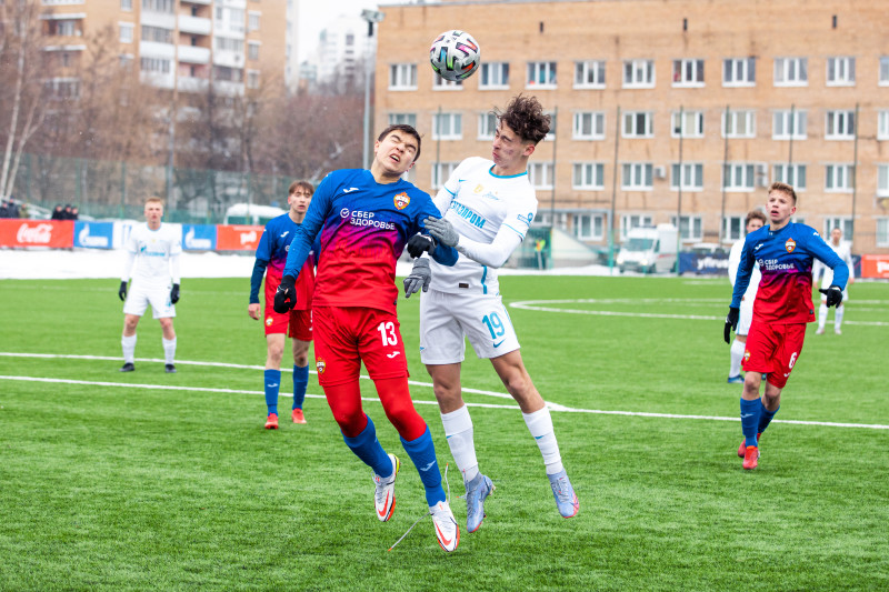 Юношеская футбольная лига-2, ЦСКА U-16 — «Зенит» U-16