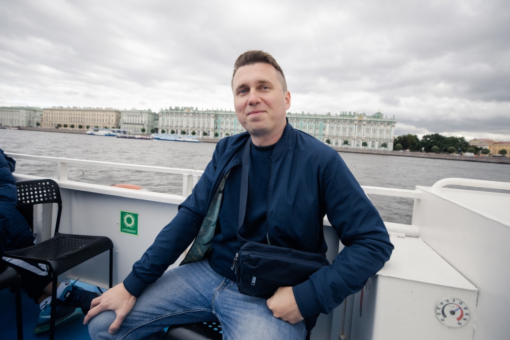Молодежная команда «Зенита» совершила водное путешествие по Петербургу