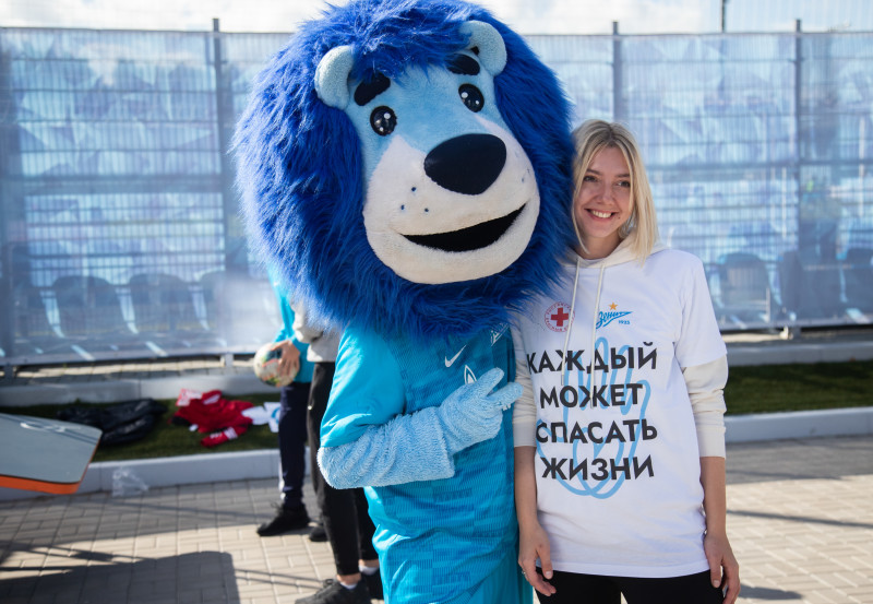 Фан-променад перед матчем Winline Кубок России 2022, «Зенит» — «Локомотив»