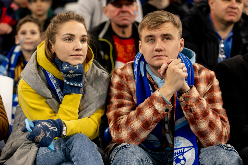 Болельщики на матче «Зенит» — «Сочи»