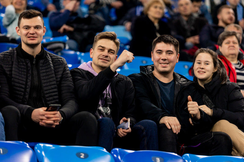 Болельщики на матче «Зенит» — «Сочи»