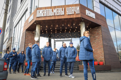 Прогулка молодежной команды «Зенит» перед матчем с «Краснодаром»