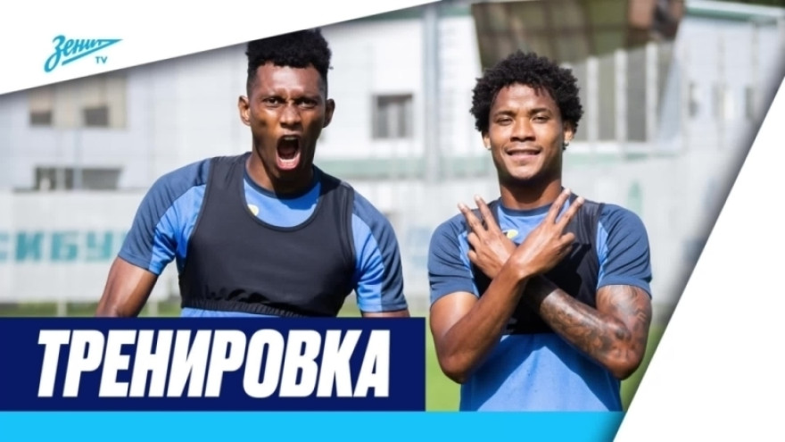 Открытая тренировка «Зенита» перед матчем с «Локомотивом»