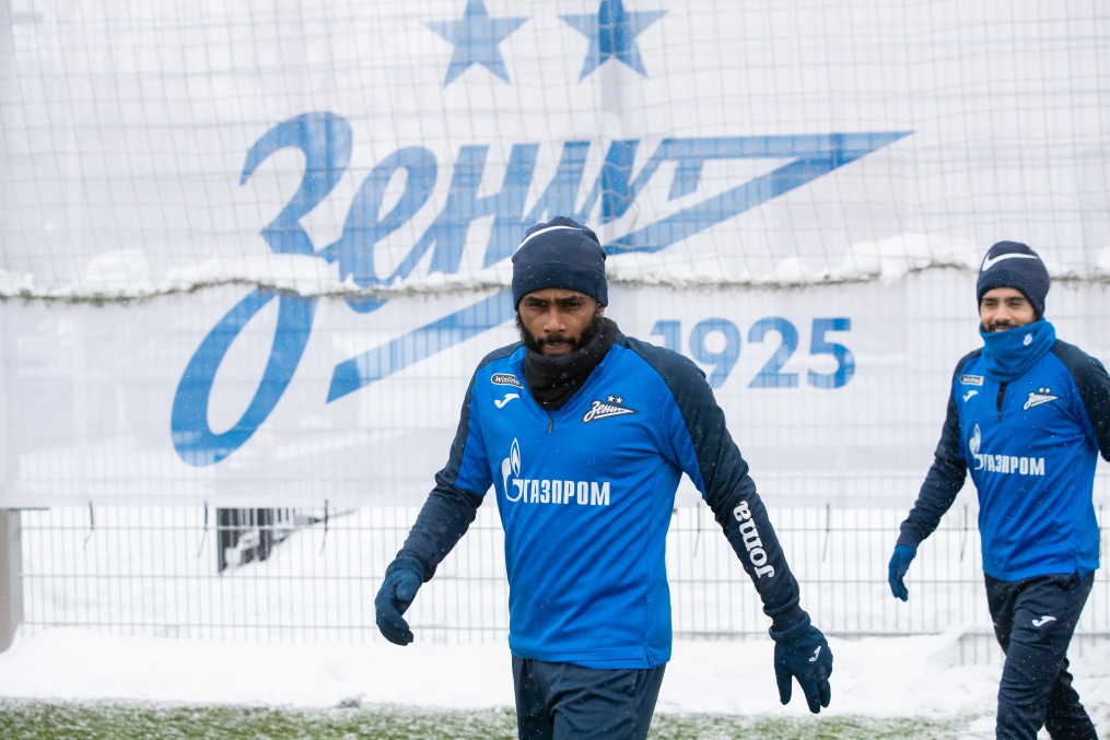 Открытая тренировка «Зенита» перед матчем с «Локомотивом»