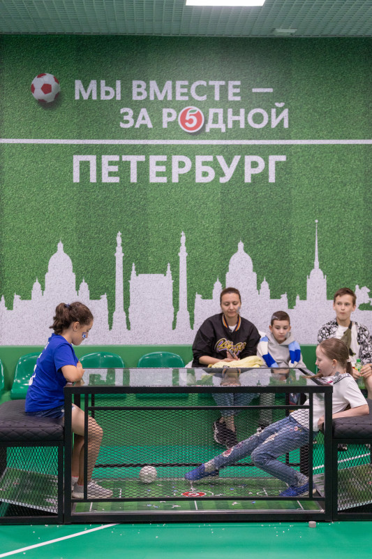 Фан-променад перед матчем «Зенит» — «Тальерес»