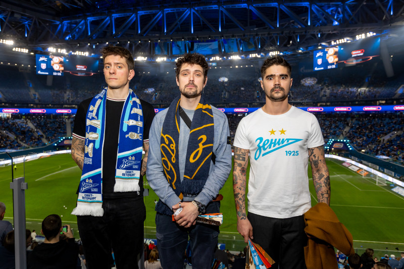 The Hatters на матче «Зенит»—«Рубин»