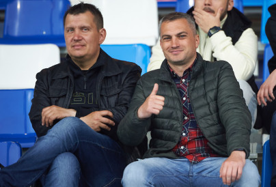 Болельщики на матче «Зенит» — «Динамо»