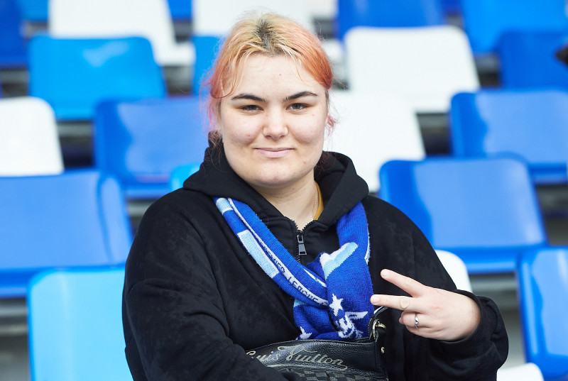 Болельщики на матче «Зенит» — «Динамо»