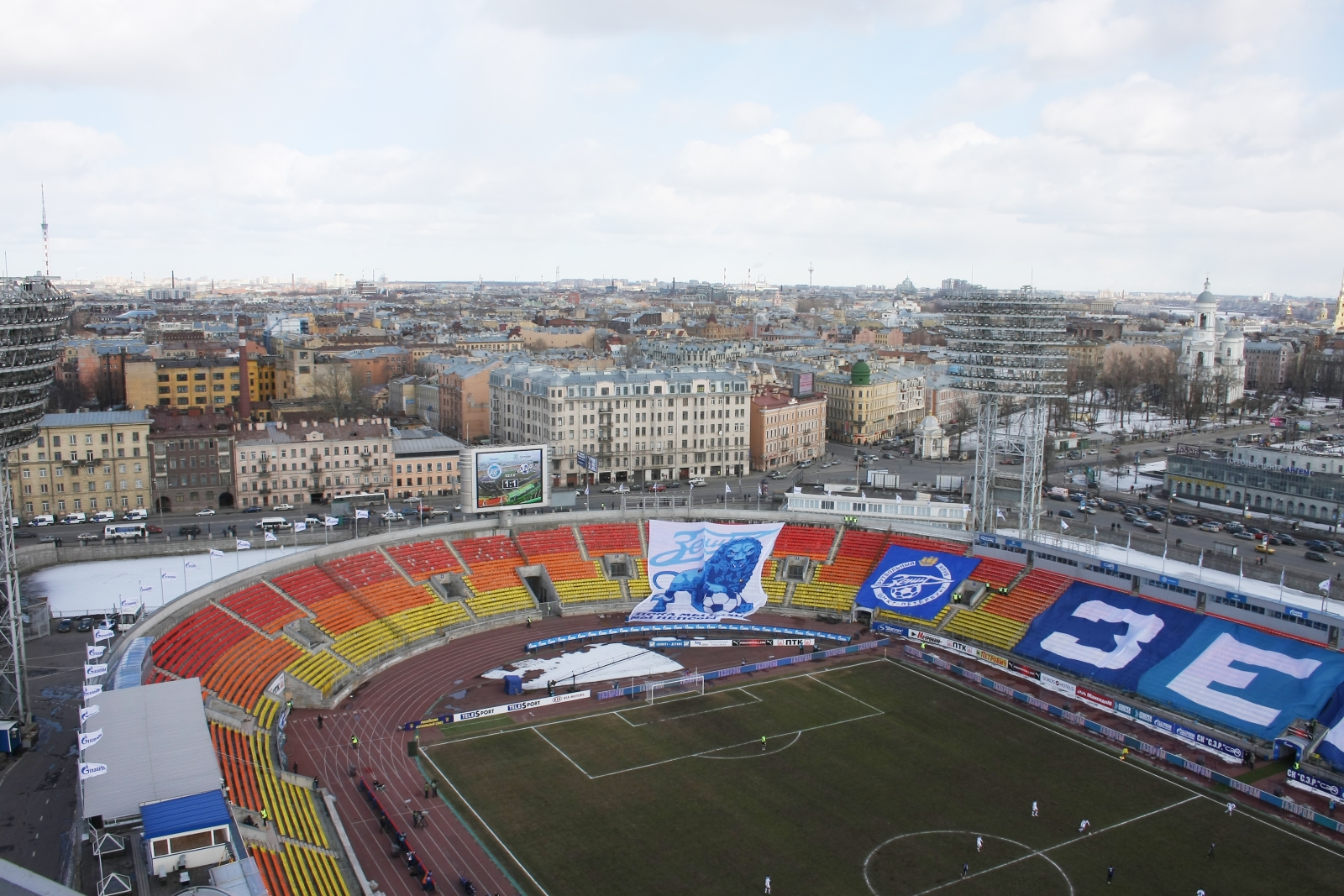 ЧР 2009, Зенит—Сатурн, матч без зрителей