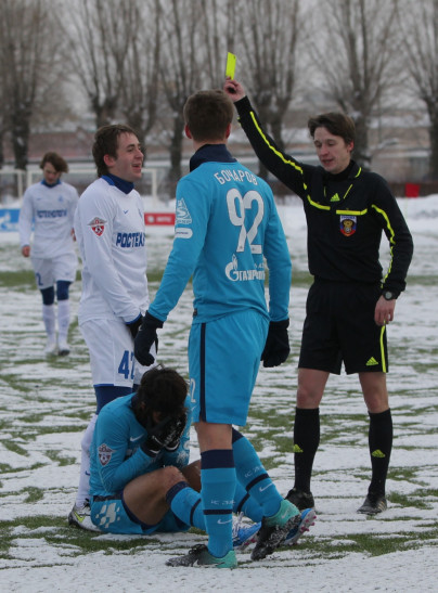Первенство молодежных составов 2010. Матч Зенит — Кр. Советов