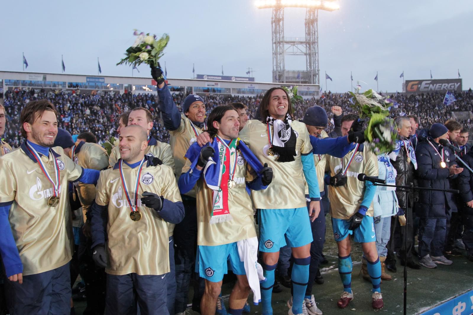 ЧР 2010, Зенит—Крылья Советов, награждение