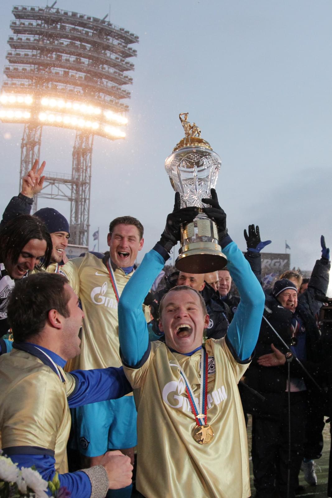 ЧР 2010, Зенит—Крылья Советов, награждение