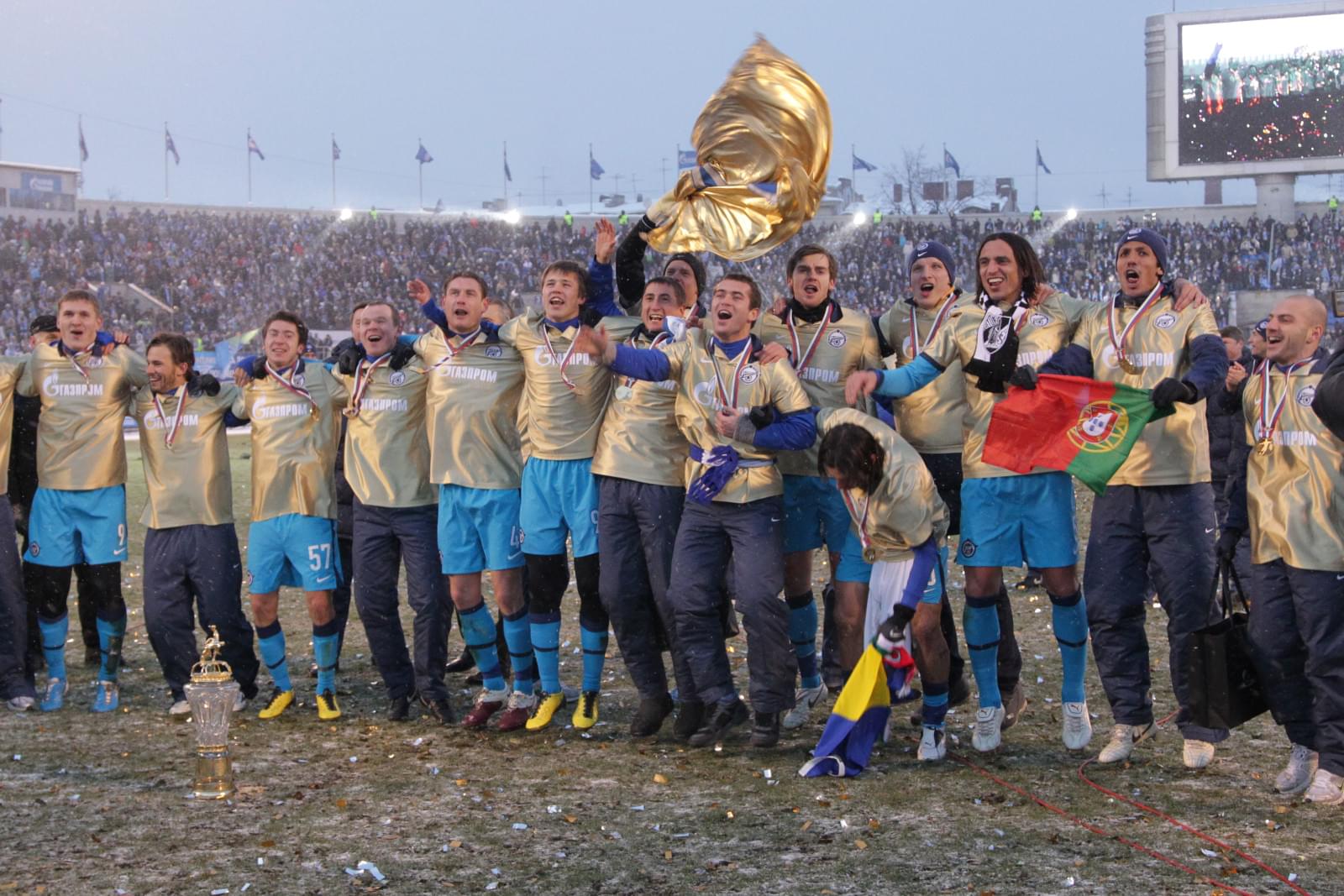 ЧР 2010, Зенит—Крылья Советов, награждение