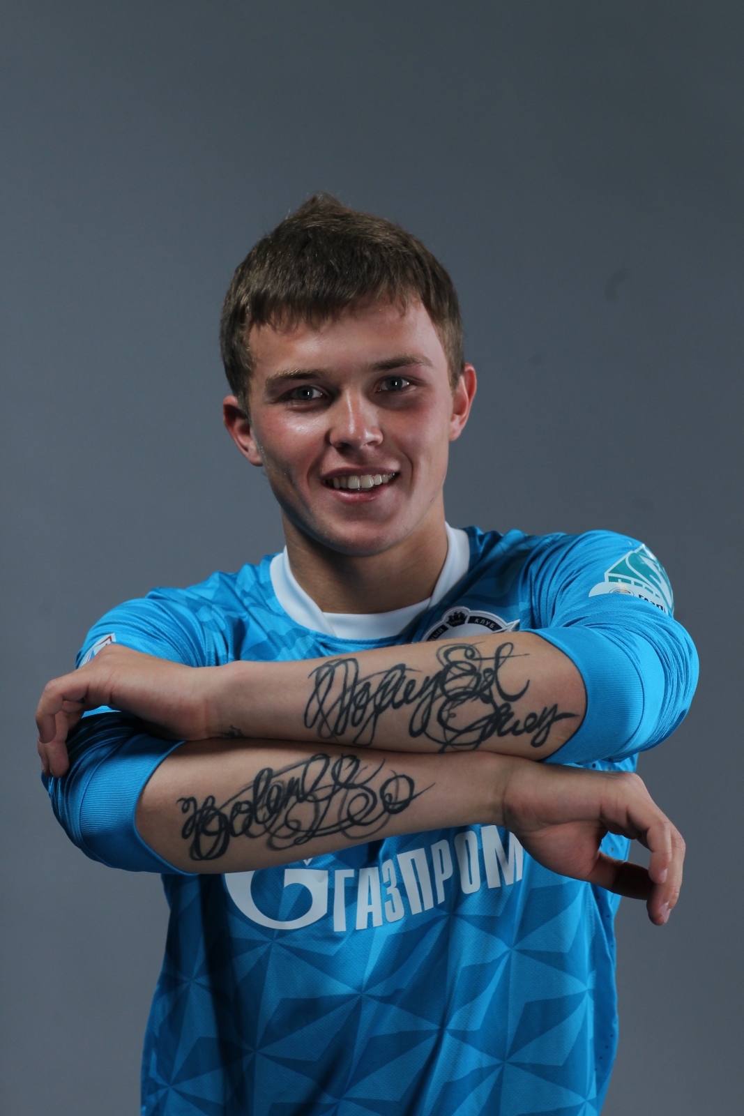 Ежегодная фотосессия молдежного состава ФК «Зенит», сезона 2011