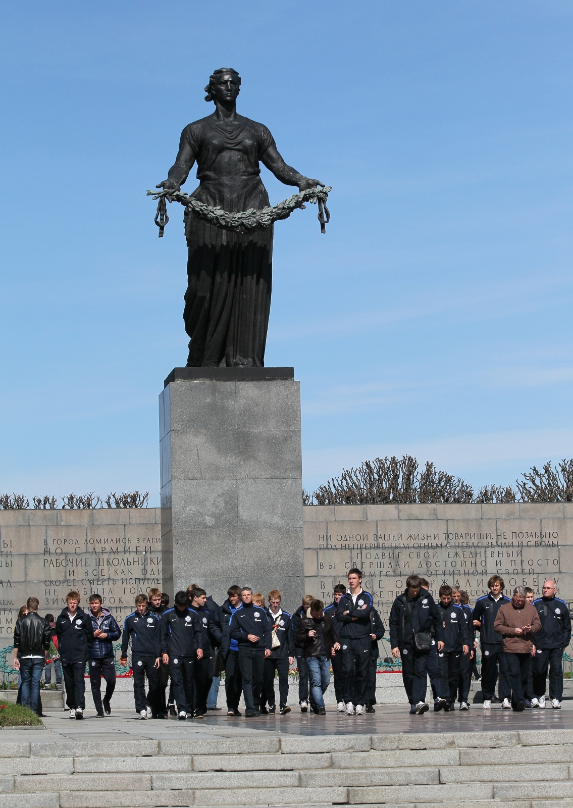 «Зенит» почтил память жертв Великой Отечественной войны 