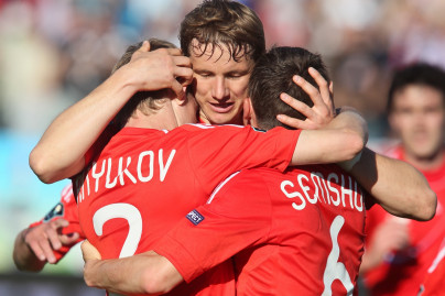 Матч квалификационного раунда чемпионата Европы 2012. Россия — Армения