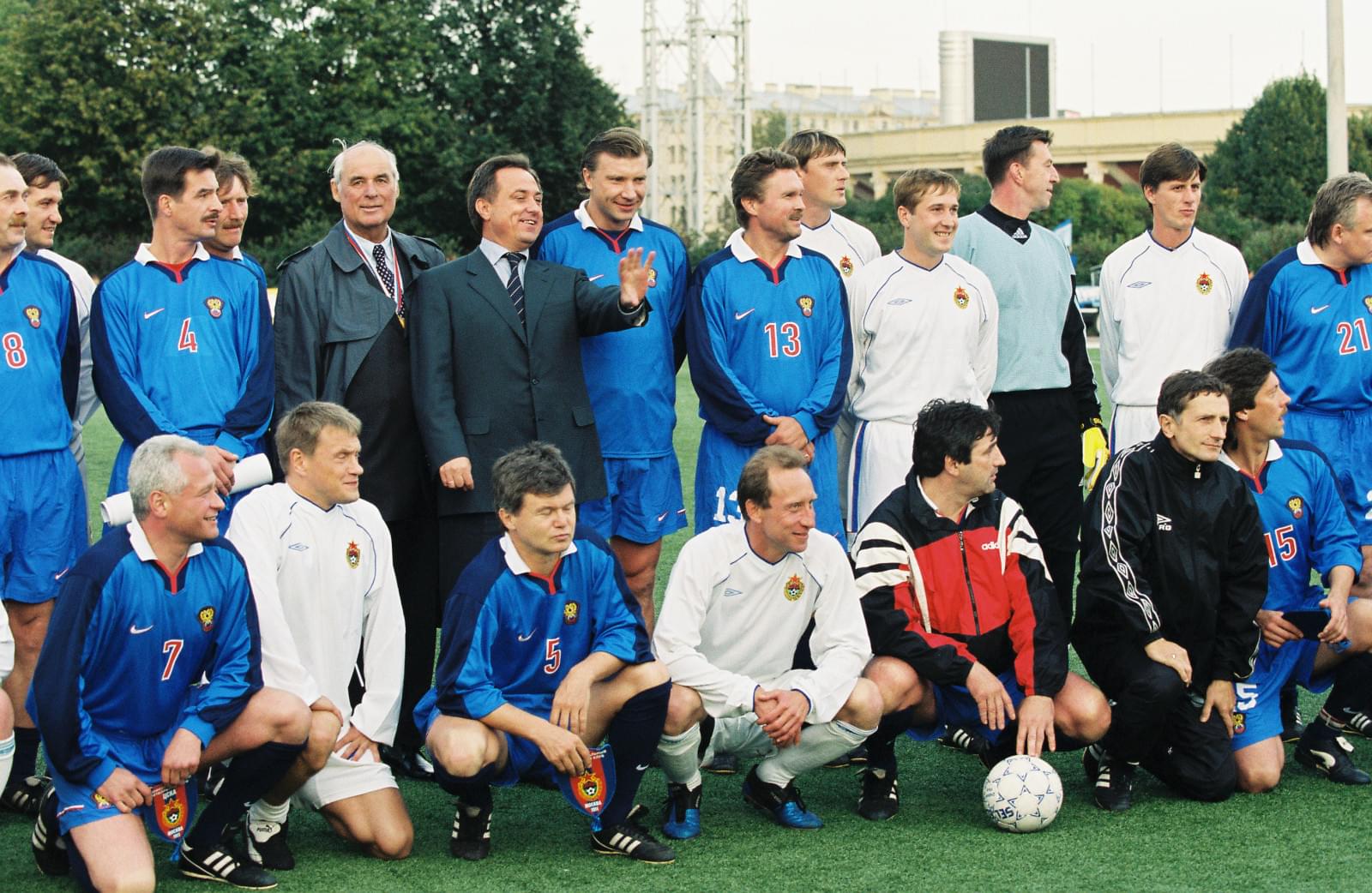 2003 год. Матч ветеранов «Зенита» и ЦСКА.