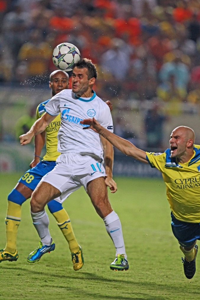 Лига Чемпионов УЕФА 2011/2012, матч АПОЭЛ—Зенит