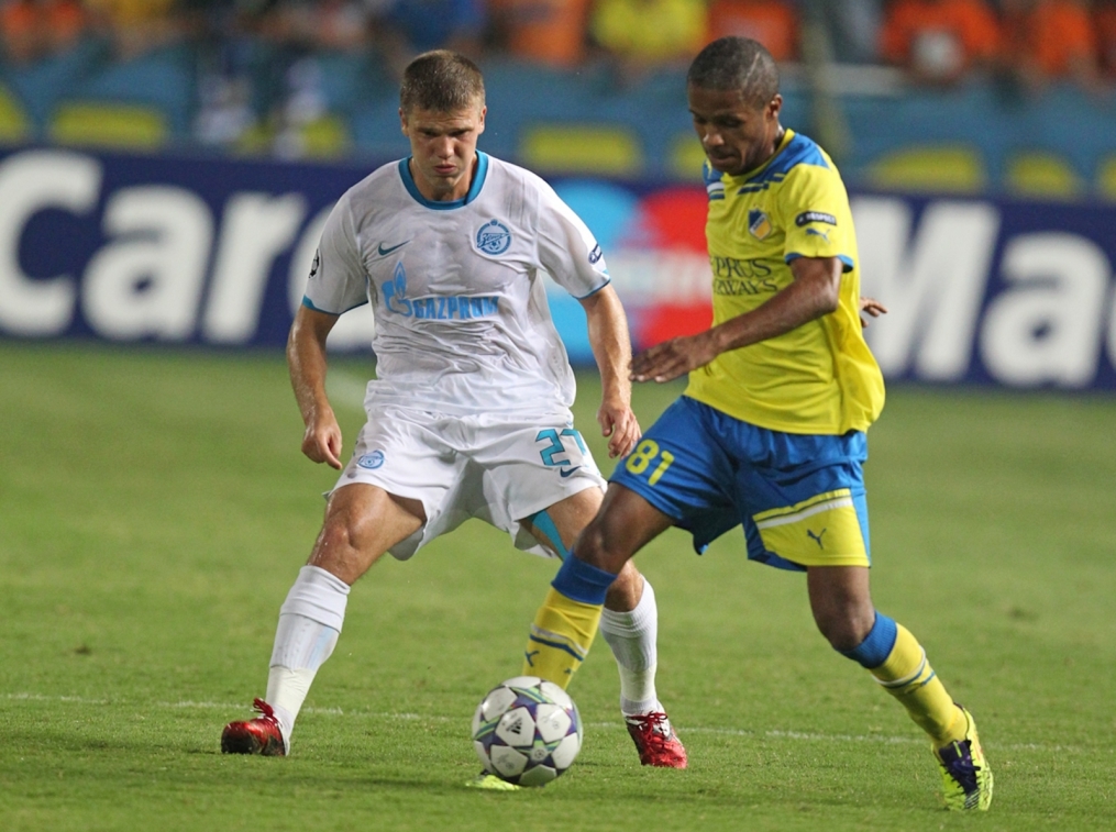 Лига Чемпионов УЕФА 2011/2012, матч АПОЭЛ—Зенит