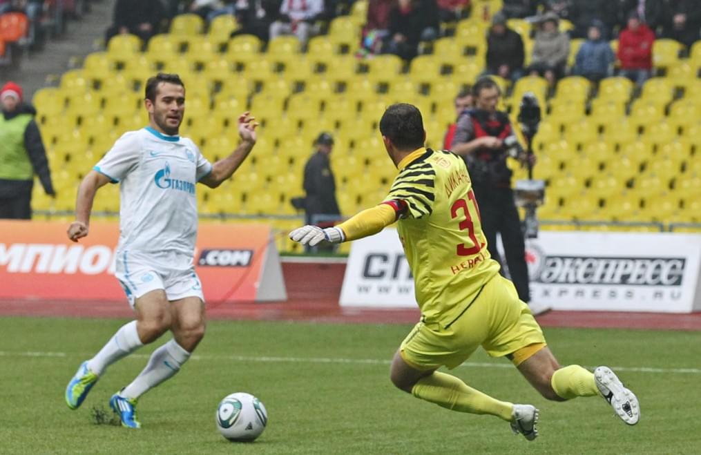 Матч 26-го тура СОГАЗ-Чемпионата России 2011/12 «Спартак» (Москва) — «Зенит»