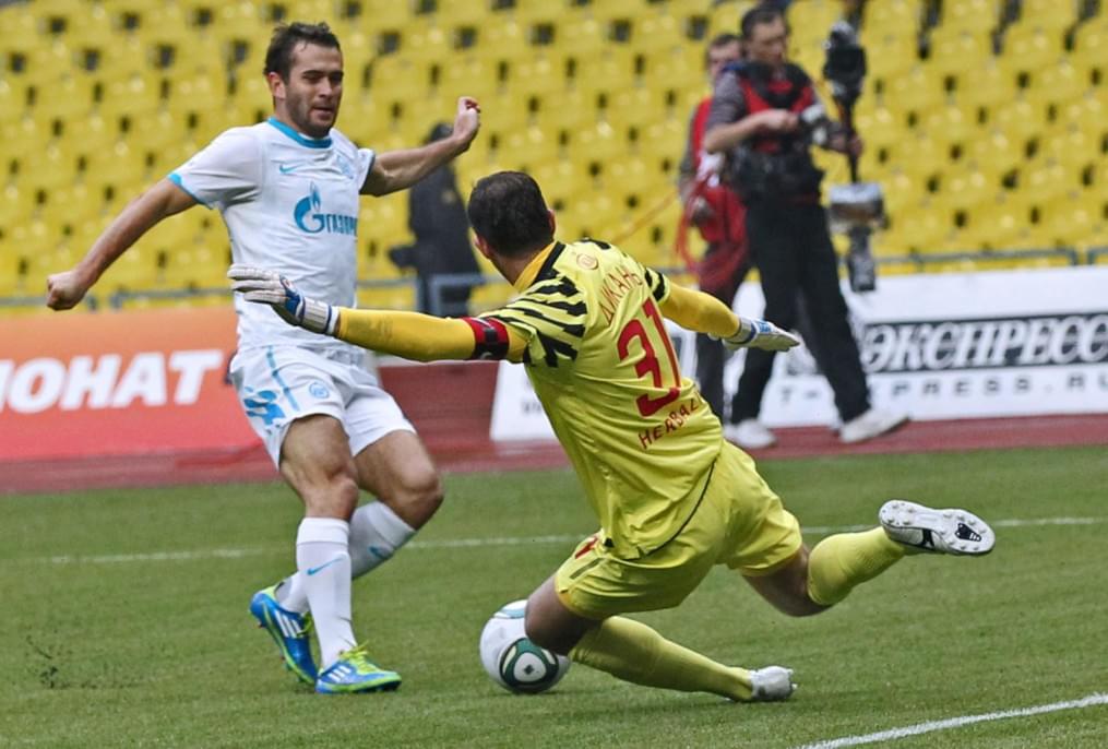 Матч 26-го тура СОГАЗ-Чемпионата России 2011/12 «Спартак» (Москва) — «Зенит»