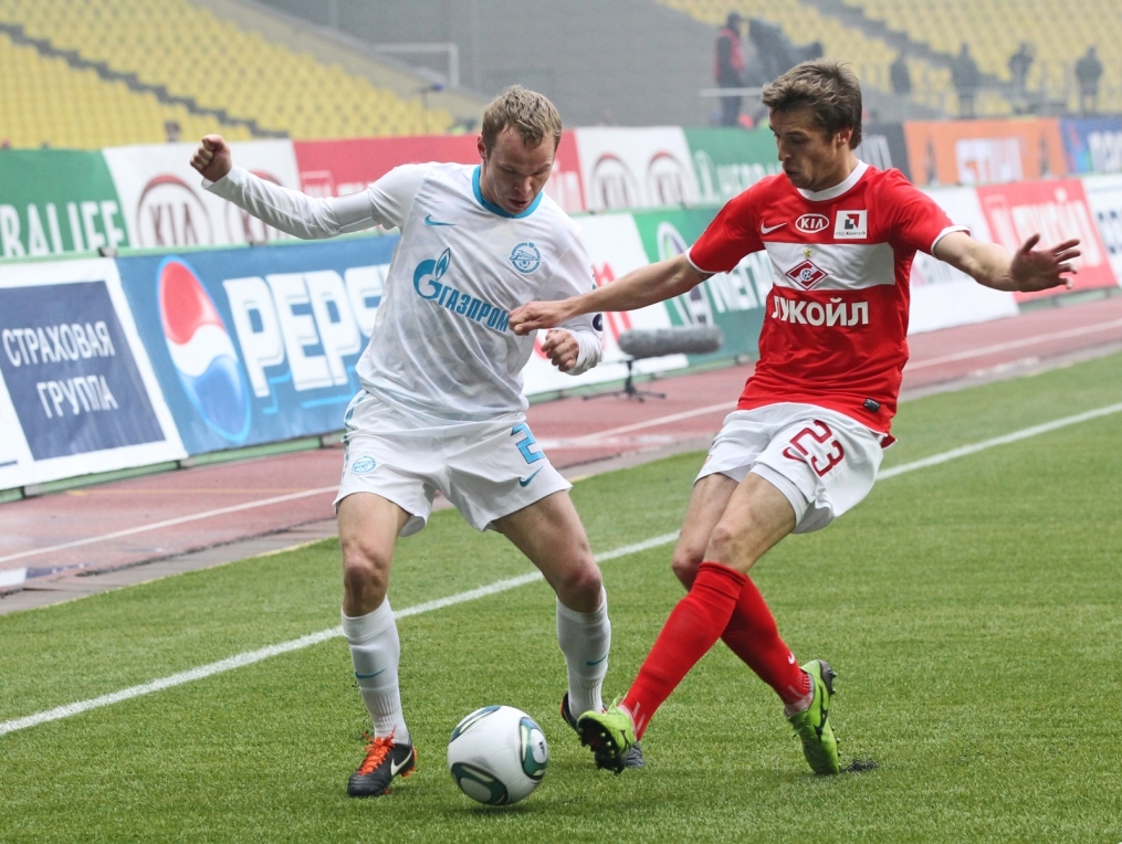 Матч 26-го тура СОГАЗ-Чемпионата России 2011/12 «Спартак» (Москва) — «Зенит»