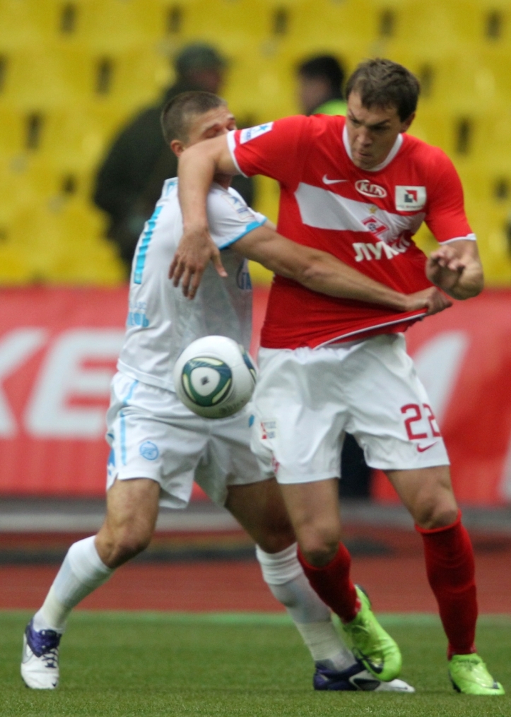 Матч 26-го тура СОГАЗ-Чемпионата России 2011/12 «Спартак» (Москва) — «Зенит»