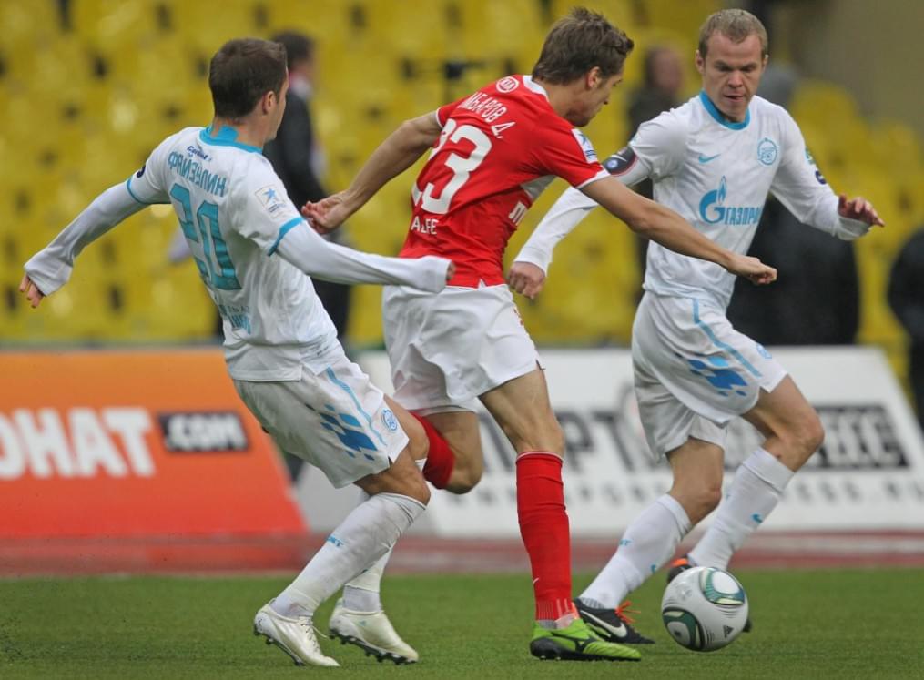 Матч 26-го тура СОГАЗ-Чемпионата России 2011/12 «Спартак» (Москва) — «Зенит»
