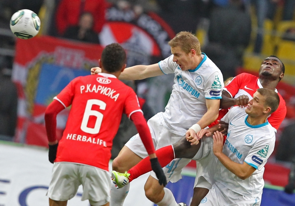 Матч 26-го тура СОГАЗ-Чемпионата России 2011/12 «Спартак» (Москва) — «Зенит»