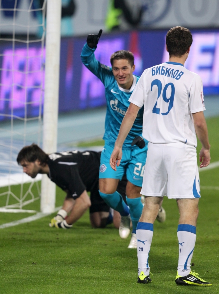 Матч 29-го тура СОГАЗ-Чемпионата России 2011/2012 Зенит — Волга